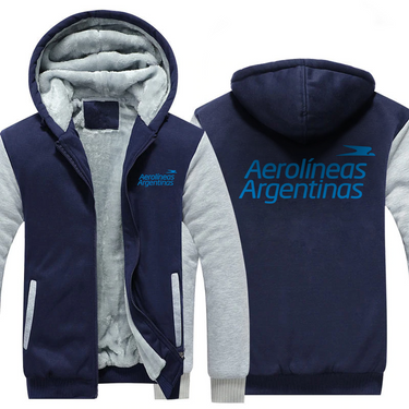 ARGENTINAS AIRLINES JACKETS FLEECE SWEATSHIRT
